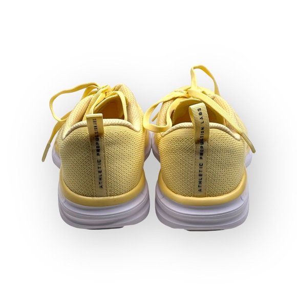 APL 𖤐 TechLoom Pro Lightweight Knit Running Shoe Sneaker 𖤐 Lemon Zest 𖤐 7M 𖤐 - Picture 5 of 16